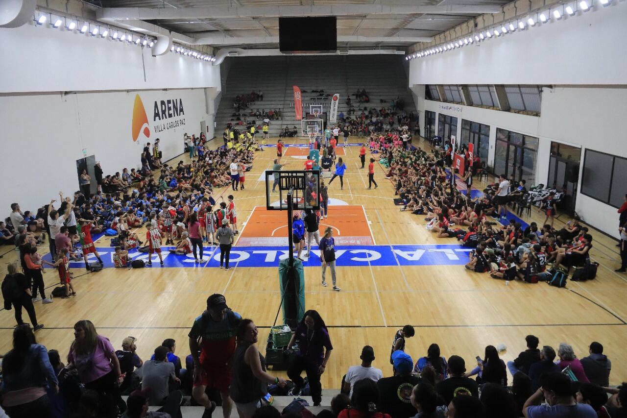 Minibasquet internacional en Carlos Paz