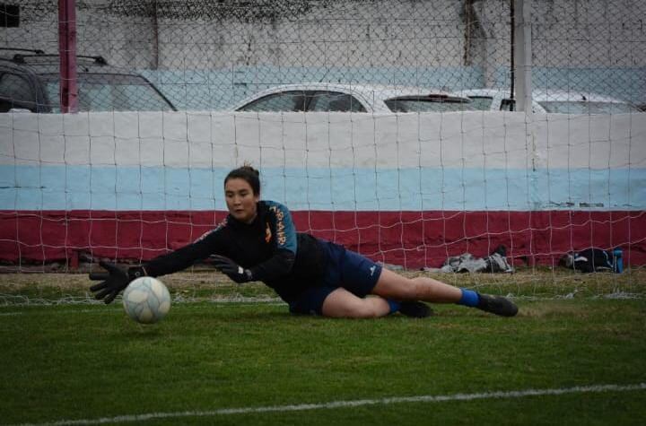 Guadalupe Lucero, en Amuf (Mendoza)