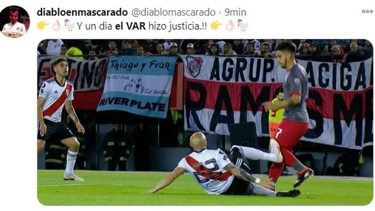 Los memes tras la eliminación de River ante Palmeiras.