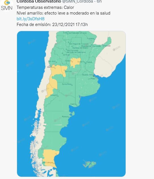 Será un viernes con altas temperaturas: la máxima llegará a los 37 grados.