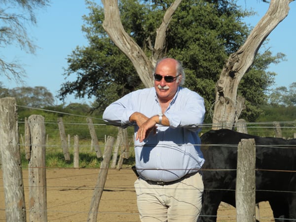 Carlos Segón, presidente de la Sociedad Rural Salteña.