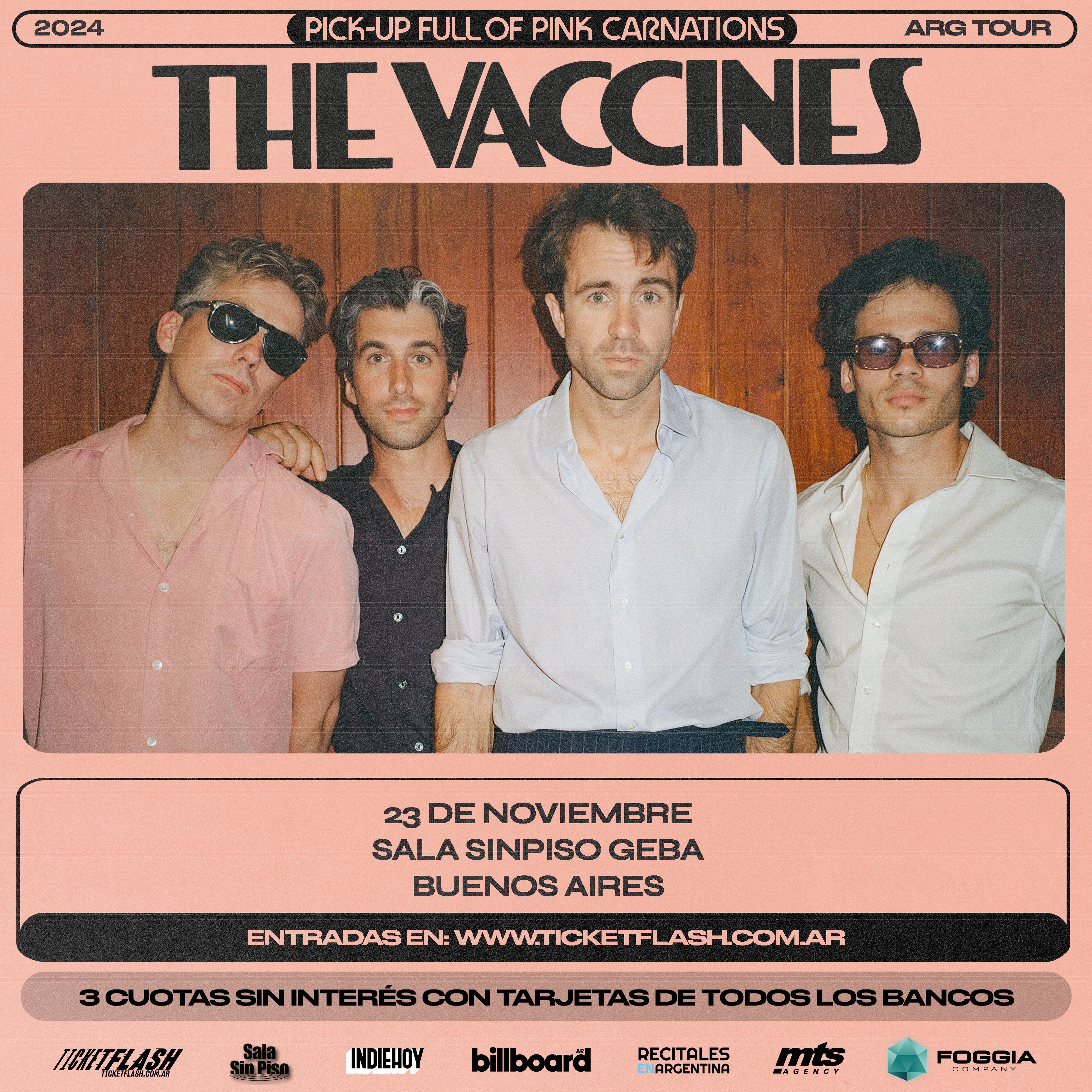 The Vaccines vuelve a Buenos Aires