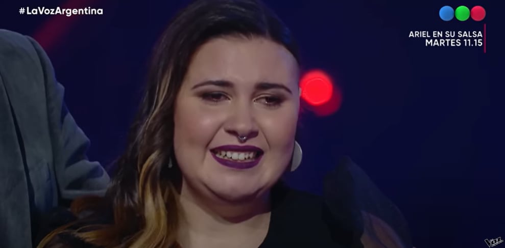 Amandicia, la santafesina que fue robada por Ricardo Montaner en La Voz Argentina.