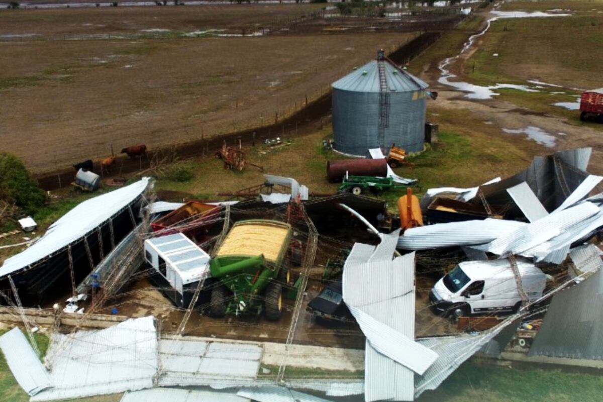 Destrucción total: a tres días del tornado e intenso temporal, así quedó la ciudad de Río Primero