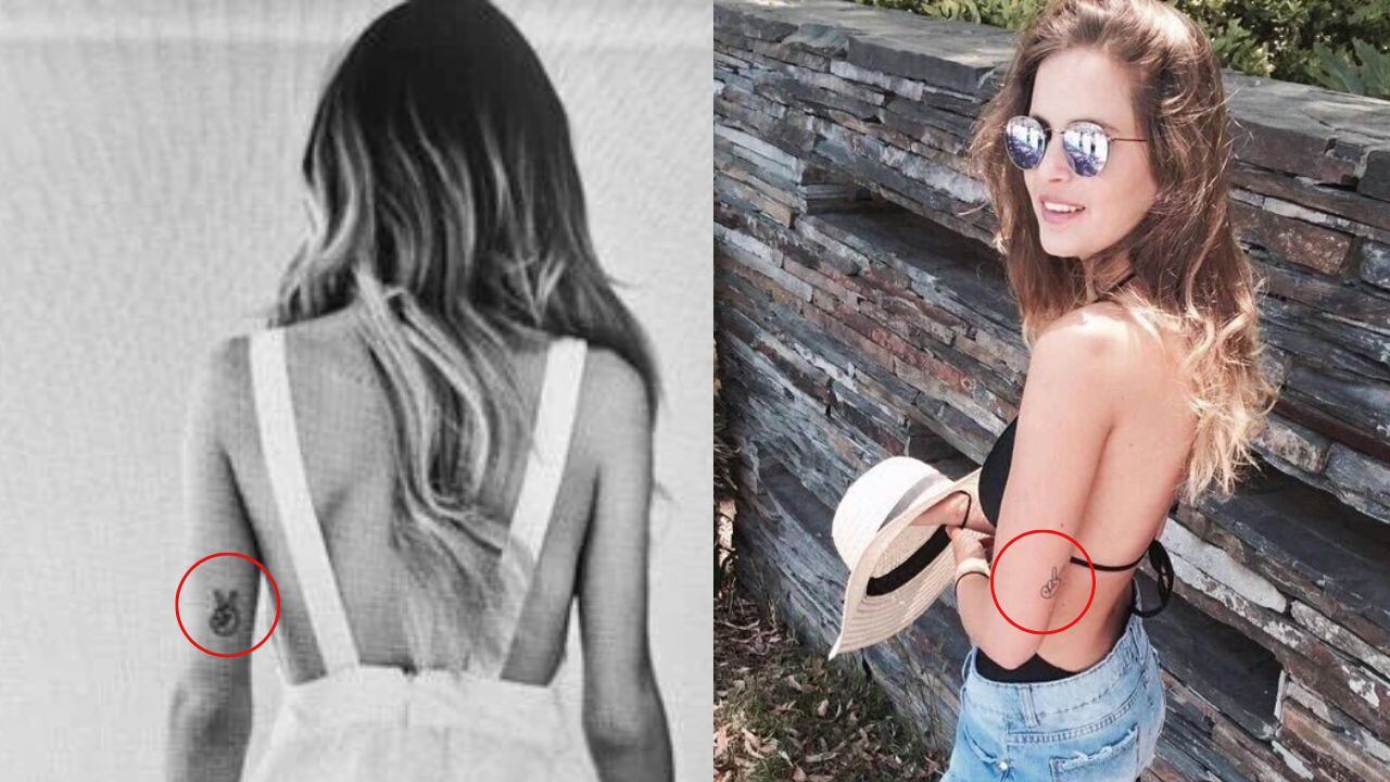 El tatuaje que Tini Stoessel y Carola Gil tenían juntas y se lo borraron.