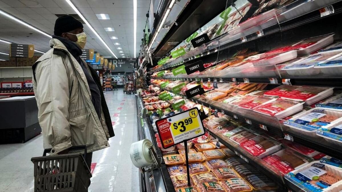 Cuota de mercado de los productos frescos con inflación en U.S.A