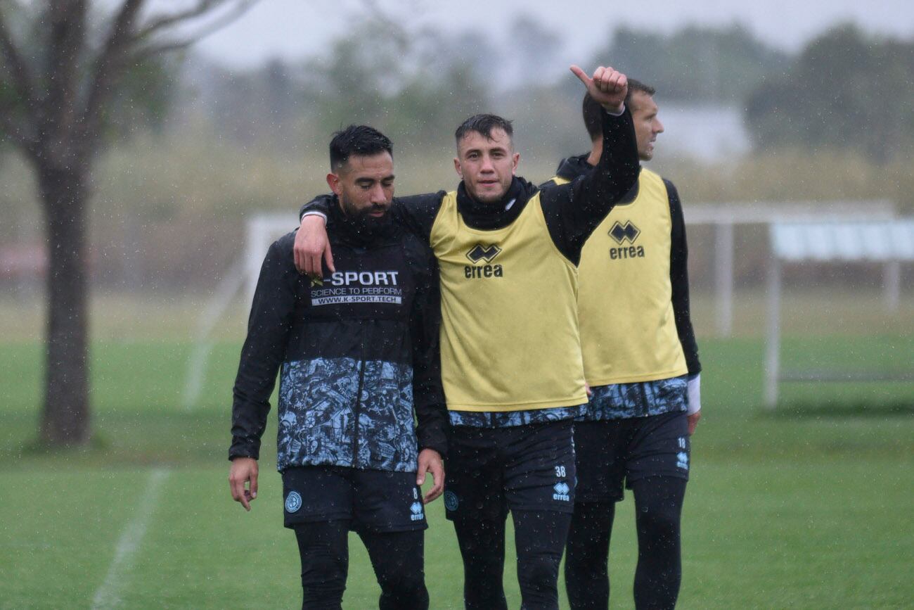 Entrenamiento de Belgrano en Villa Esquiú ( Ramiro Pereyra / La Voz)