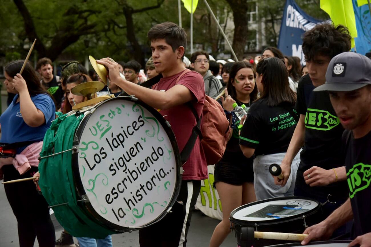 Así fue la marcha del 2022 en Córdoba a 46 años de La Noche de los Lápices. 