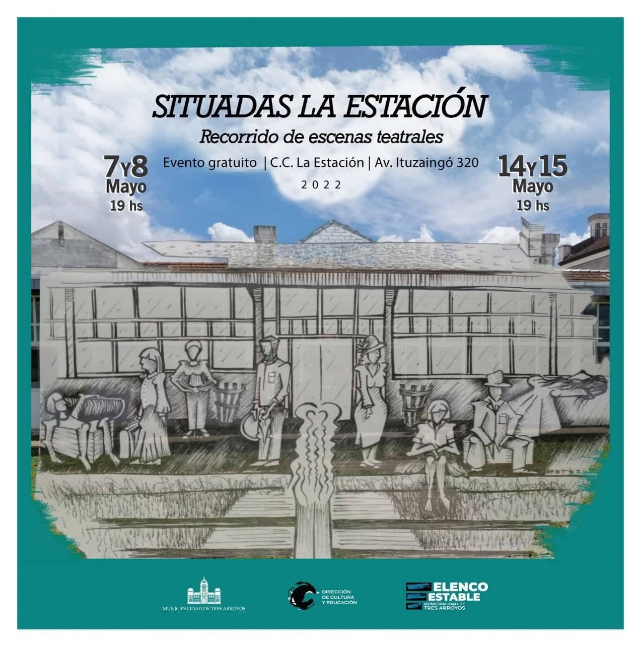 Estreno de “Situadas en la Estación, Recorrido de Escenas Teatrales” en el CCE