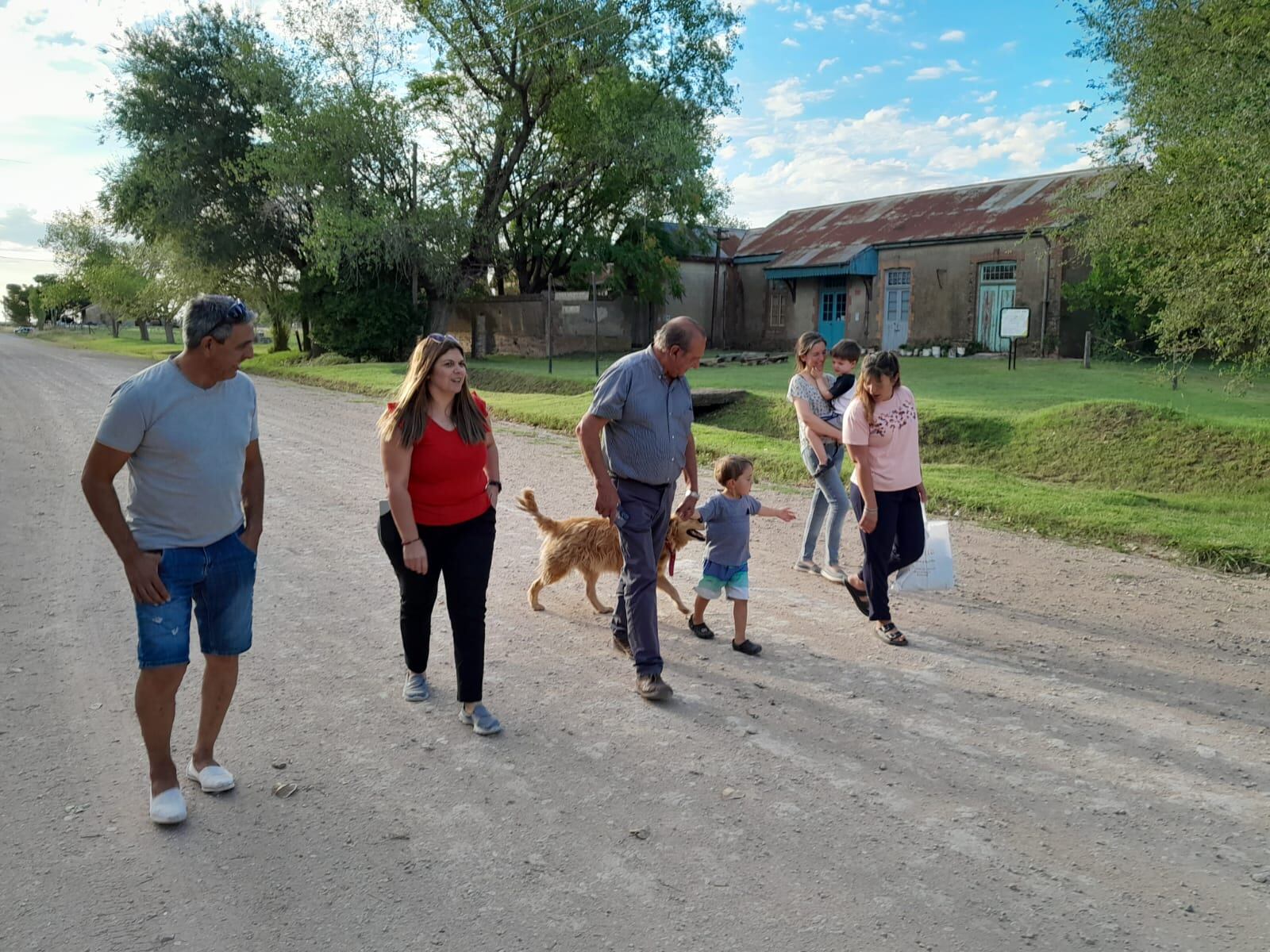 Sánchez recorrió en San Mayol el predio donde se emplazará el monumento al Circo Criollo