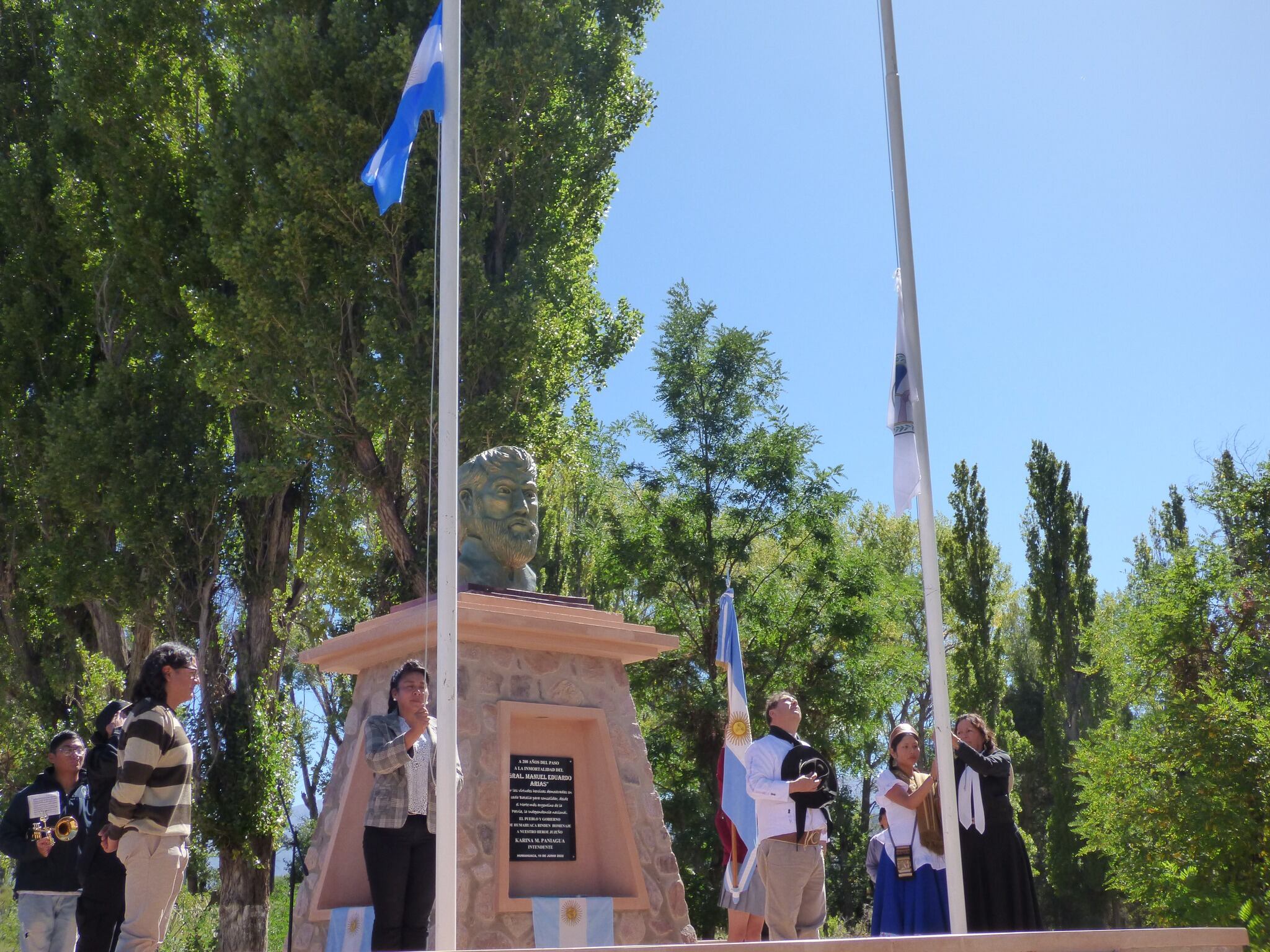 A 206 años de la histórica Batalla de Humahuaca, hubo actos conmemorativos en esa ciudad quebradeña.