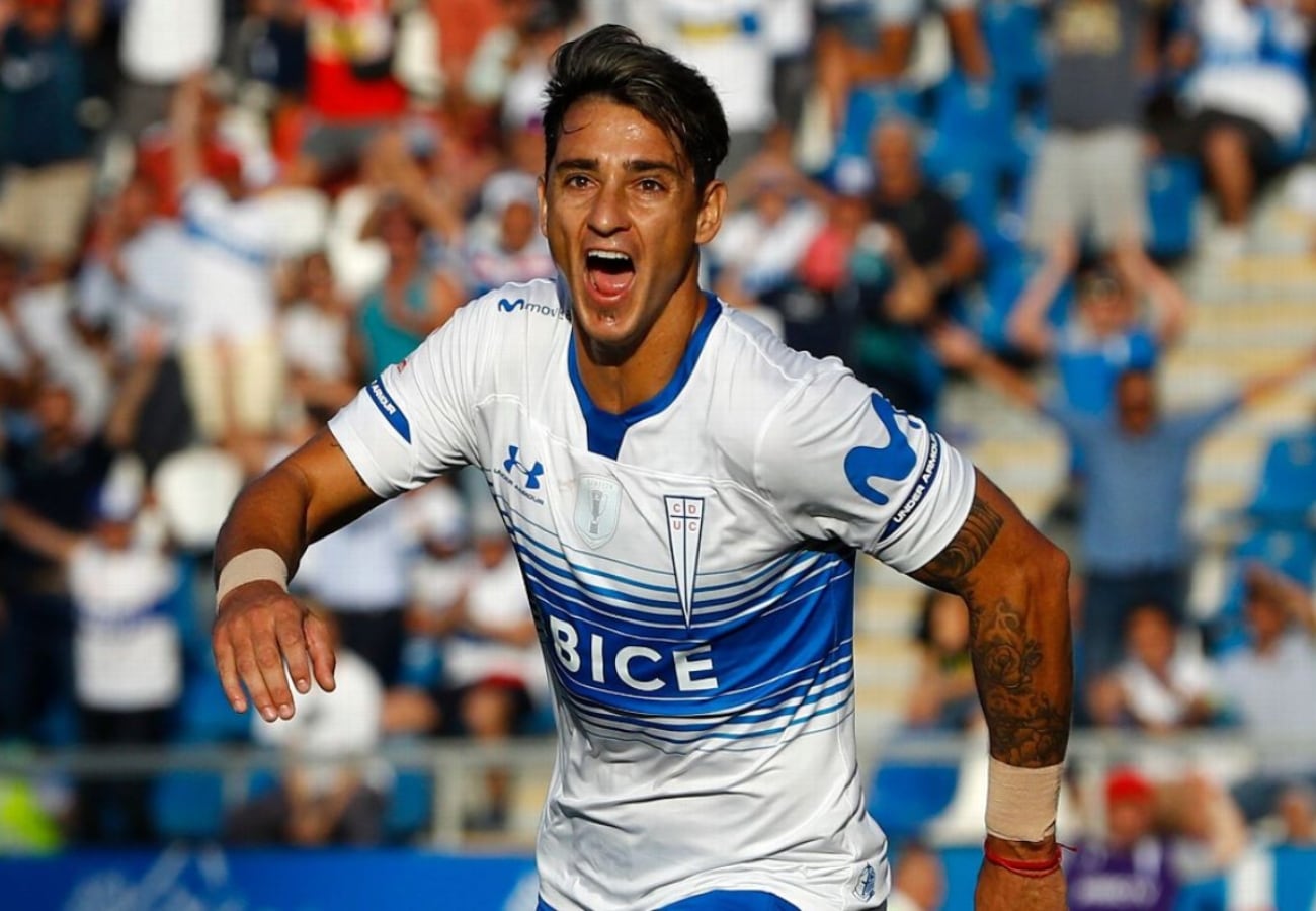 El argentino se convirtió en el máximo goleador histórico de la Universidad Católica.