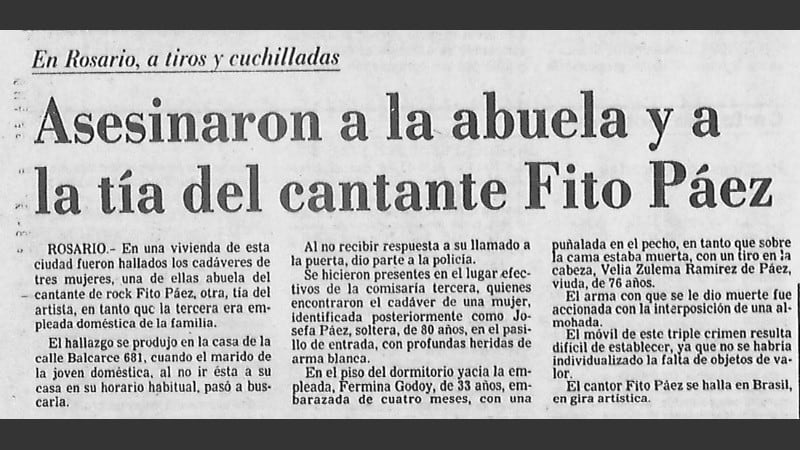 Fito cumplió 61 el 13 de marzo