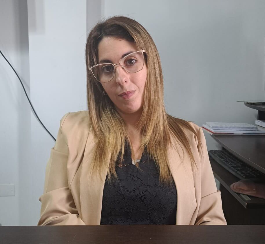 María Emilia Curten Haquim, fiscal especializada en Violencia de Género, Intrafamiliar y Delitos contra la Integridad Sexual, del MPA Jujuy.