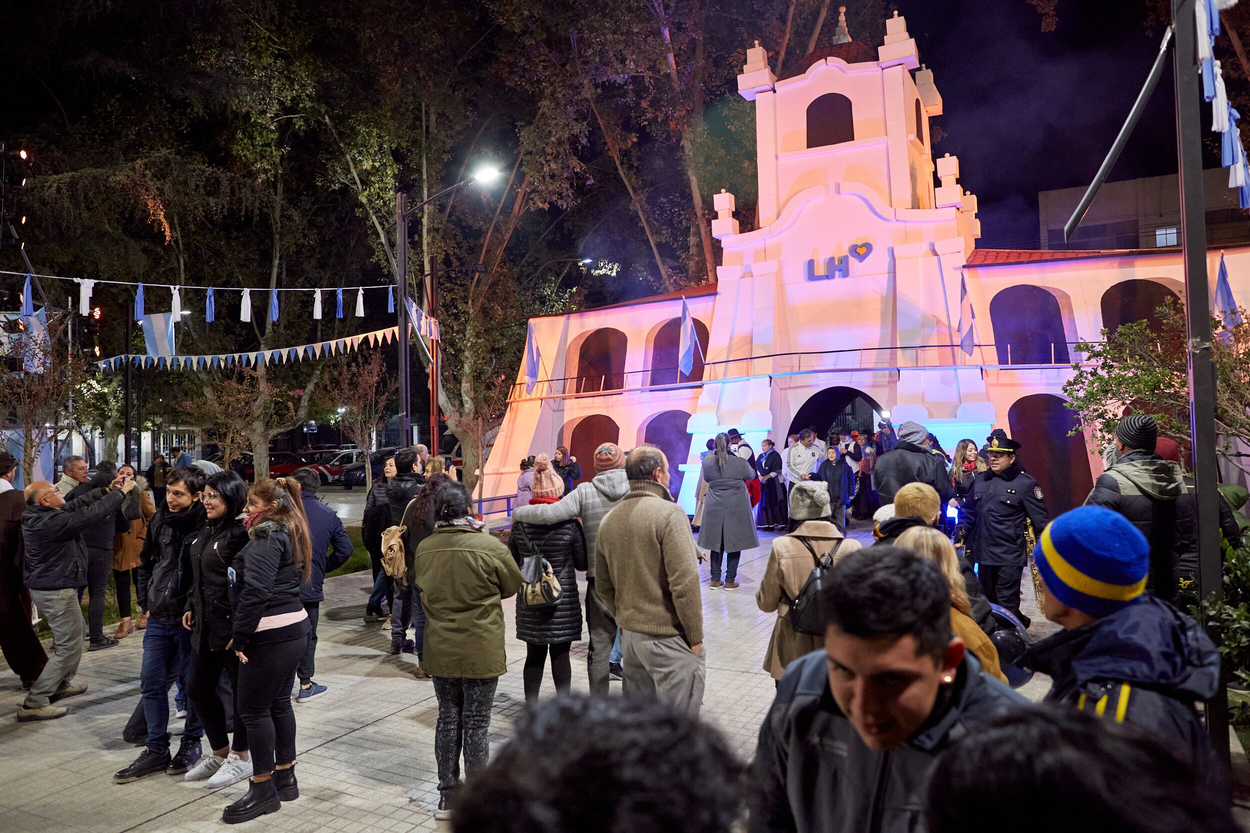 Cabildo Abierto en Las Heras.