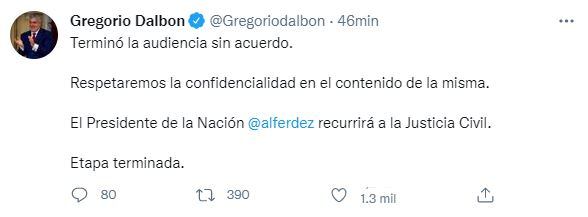 Alberto Fernández demandará a Patricia Bullrich.