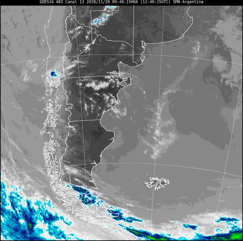 El clima en El Calafate.