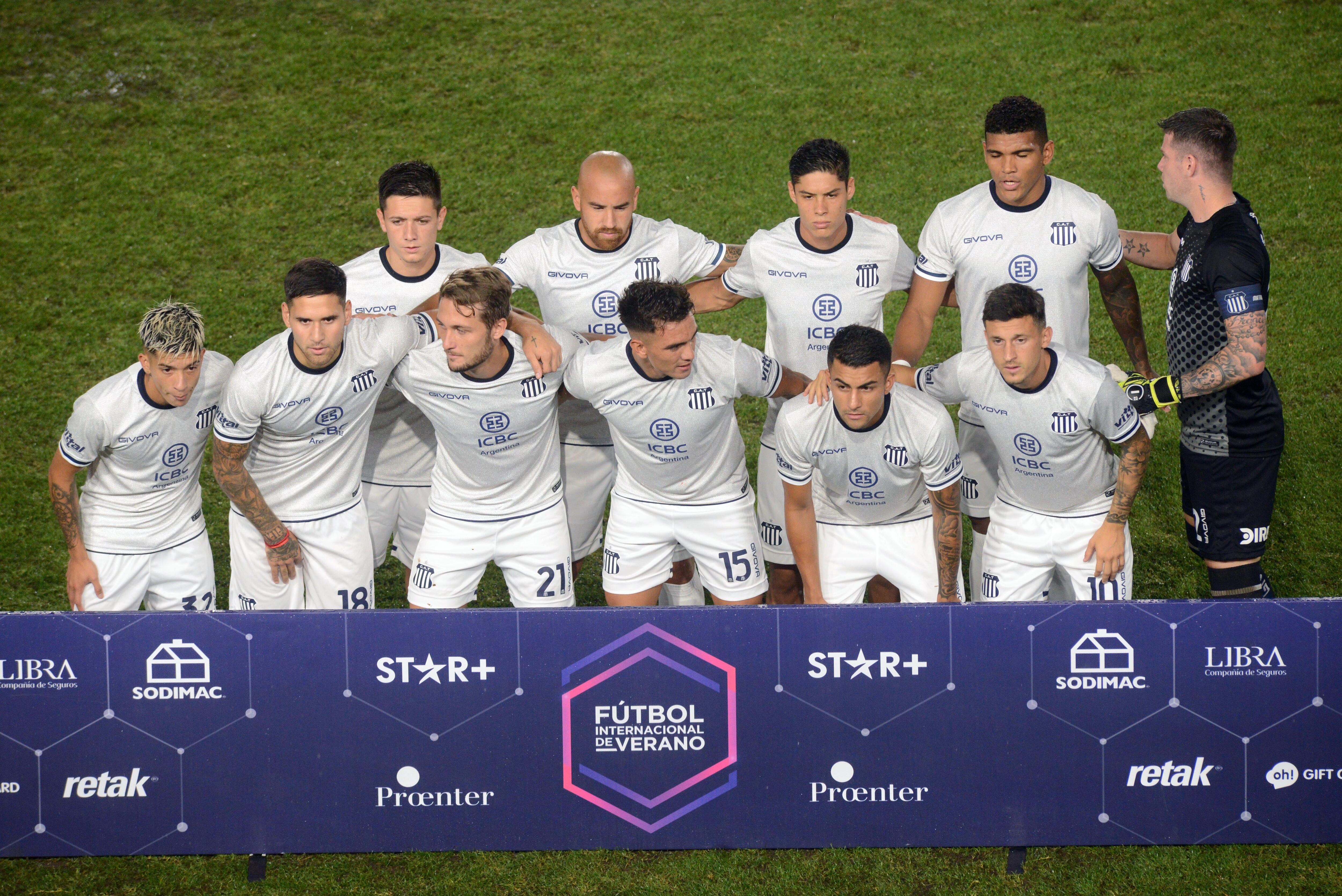 La formación de Talleres que enfrentó a San Lorenzo por el Torneo de Verano, con Rodrigo Garro titular (Fotobaires)