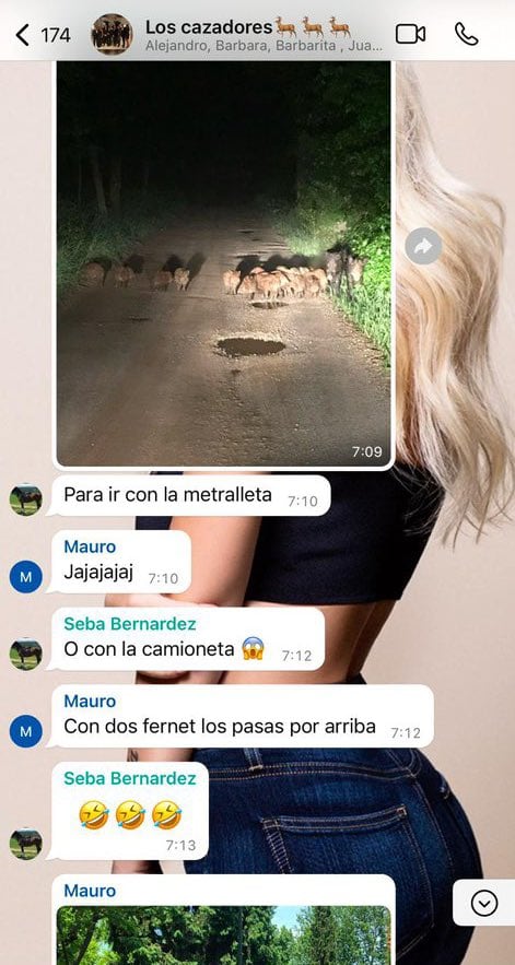 Se filtró el chat de Mauro Icardi con otros cazadores