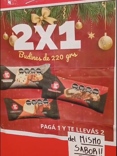 Los productos para la mesa de dulce de Año Nuevo de Fantoche