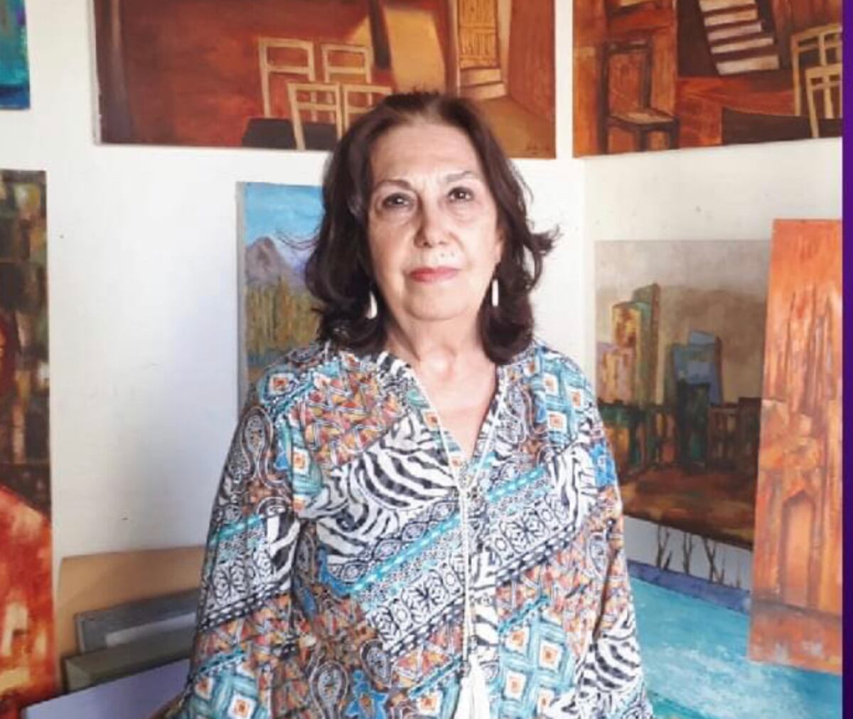 Una abogada utiliza el arte como su cable a tierra y expondrá en la galería virtual guaymallina