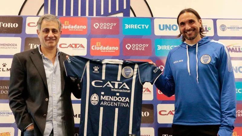 José Mansur y Diego Martínez, los responsables del presente de Godoy Cruz.