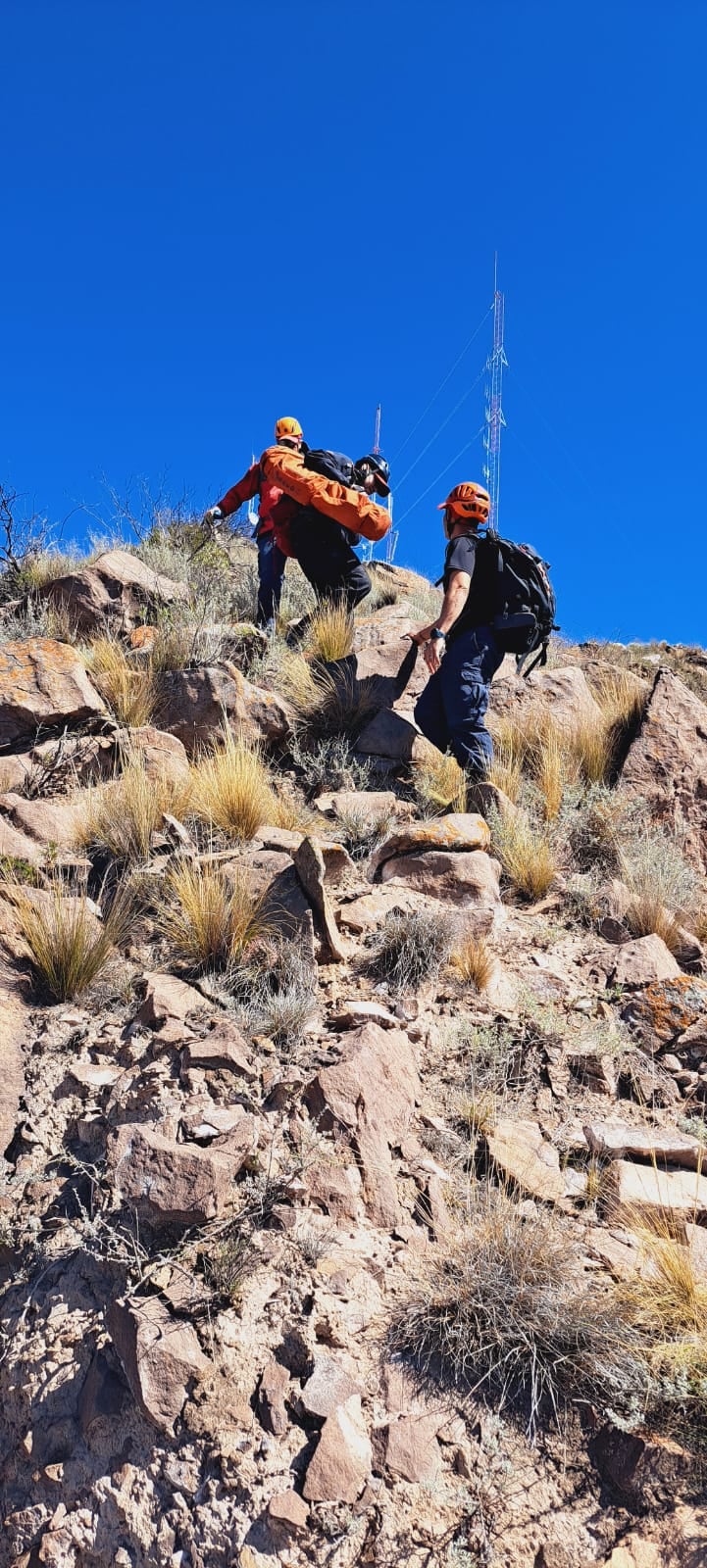 Parapentista herido en el Cerro Arco