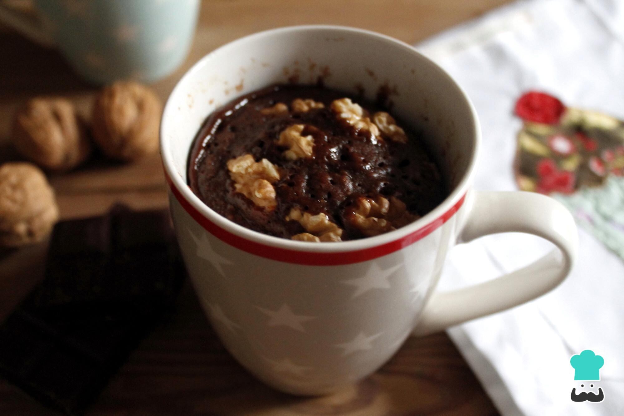 Brownie en taza