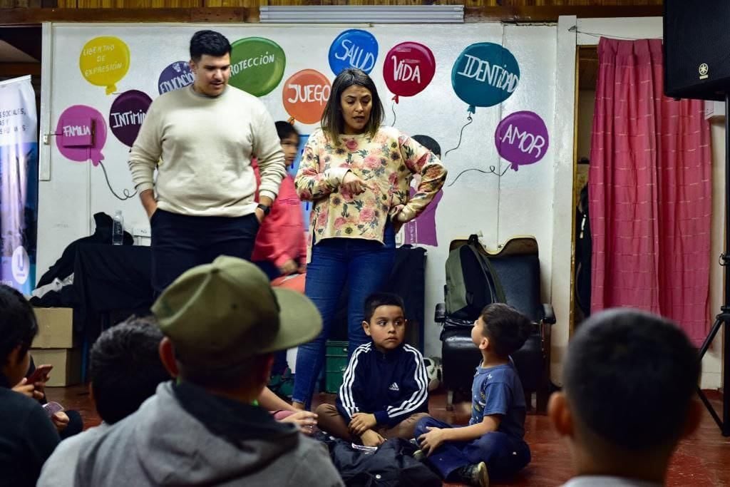 “Cine en tu barrio” llegó a La Cantera