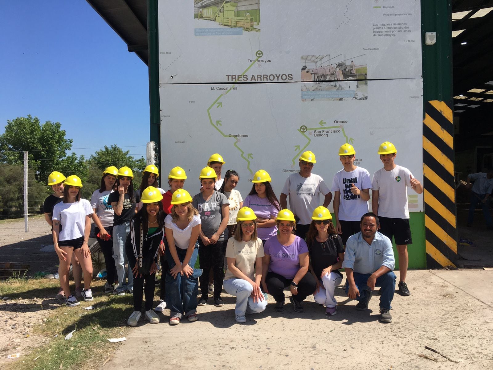 Charlas y visitas a la Planta de Separación de Residuos de Tres Arroyos