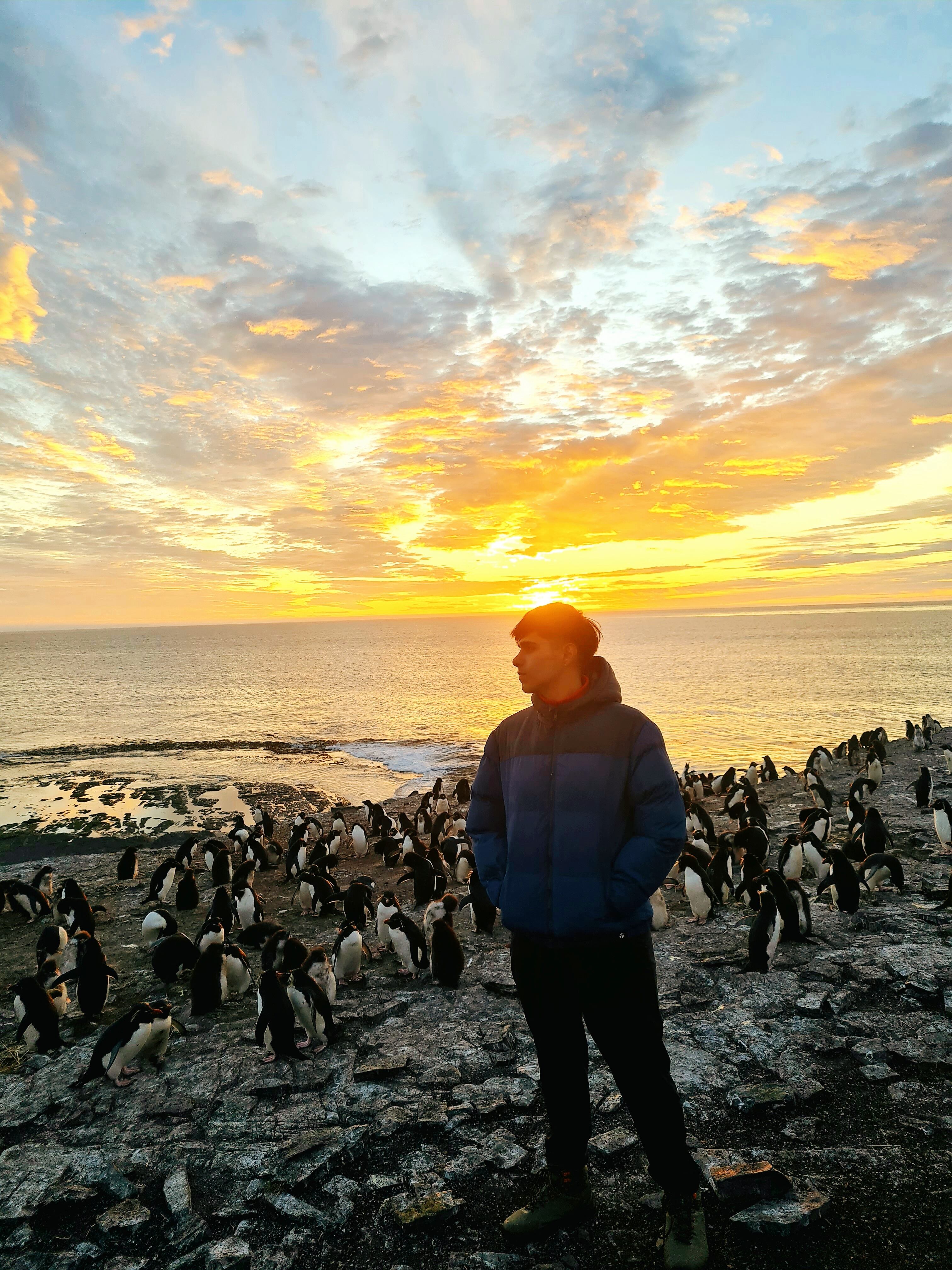 De ver Malvinas en los libros a vivirlo en carne propia, la historia del joven sanjuanino en las Islas