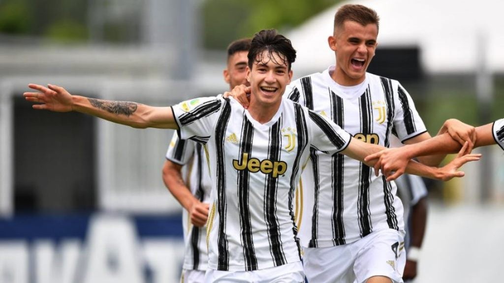 Matías Soulé, volante juvenil que nació en la cantera de Vélez y hoy brilla en la Juventus. / Gentileza.