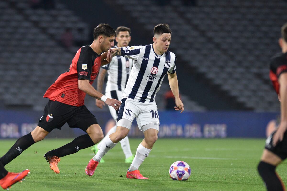Video: Rodrigo Garro y la costumbre de poner su sello a los goles en Talleres