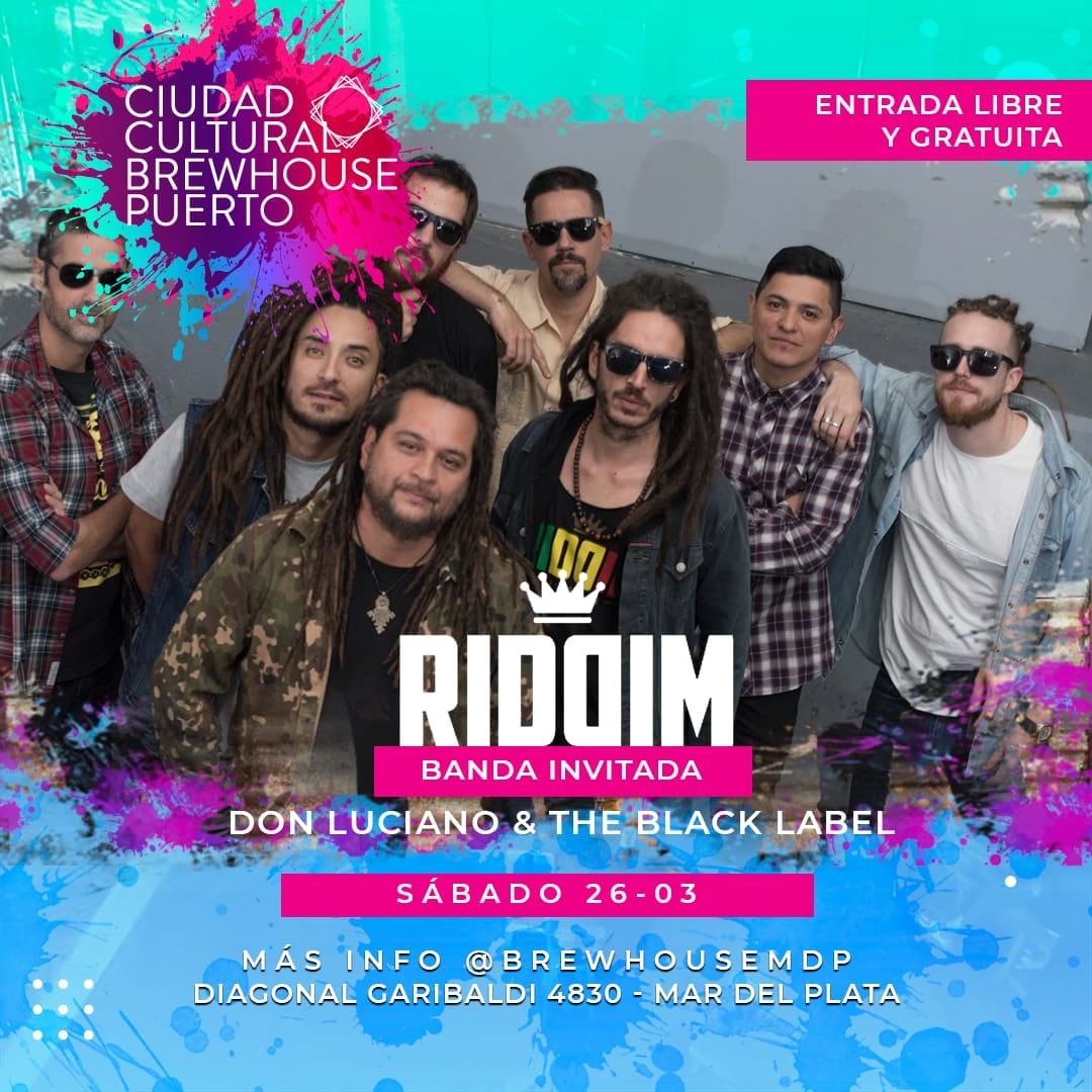 La banda de reggae sigue festejando sus 25 años, el recital es con entrada libre y gratuita.