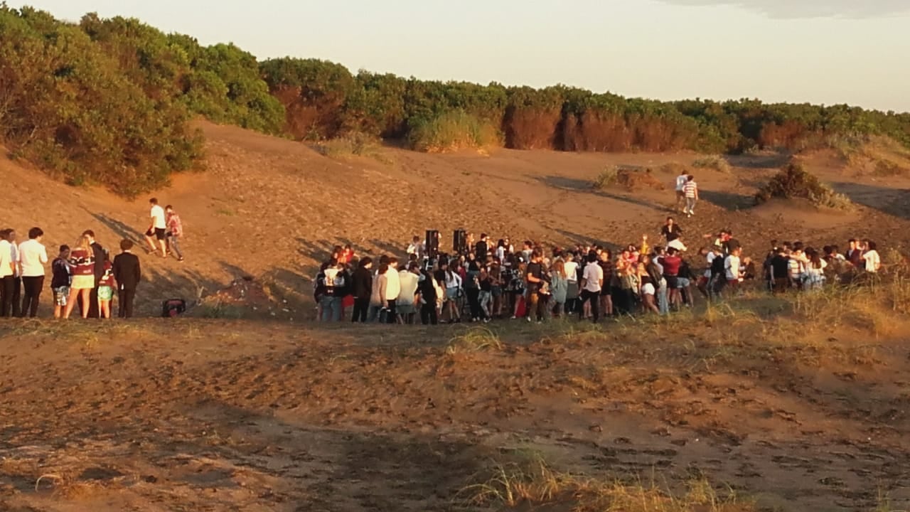 Desarticulan fiesta clandestina en Claromecó organizada por dos menores de edad