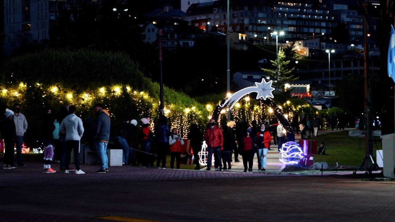 El paseo navideño creado por la Municipalidad permanecerá en el Paseo de las Rosas hasta el próximo domingo