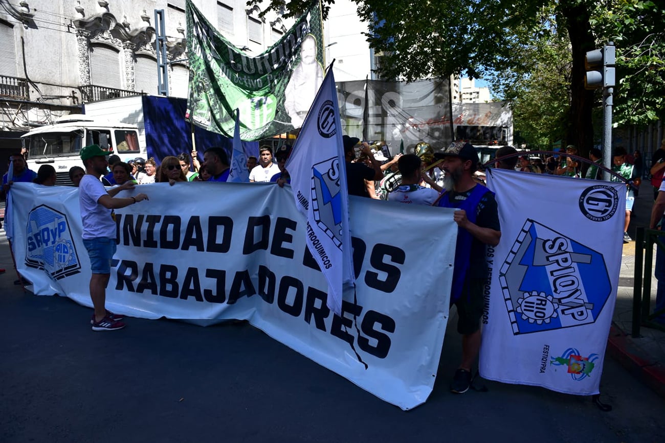 CTA, ATE y el PO protagonizan la jornada. 