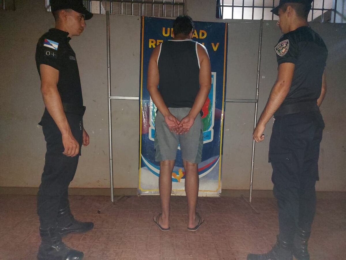 Comandante Andresito: detienen a un individuo acusado del robo de equipos de establecimientos escolares