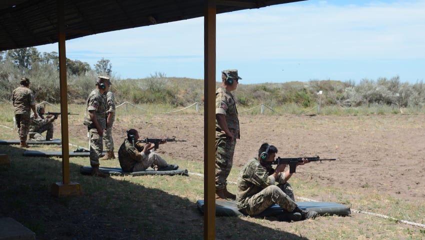 Base Baterías: entregan premios del Torneo de Destrezas Militares y de Tiradores Especiales