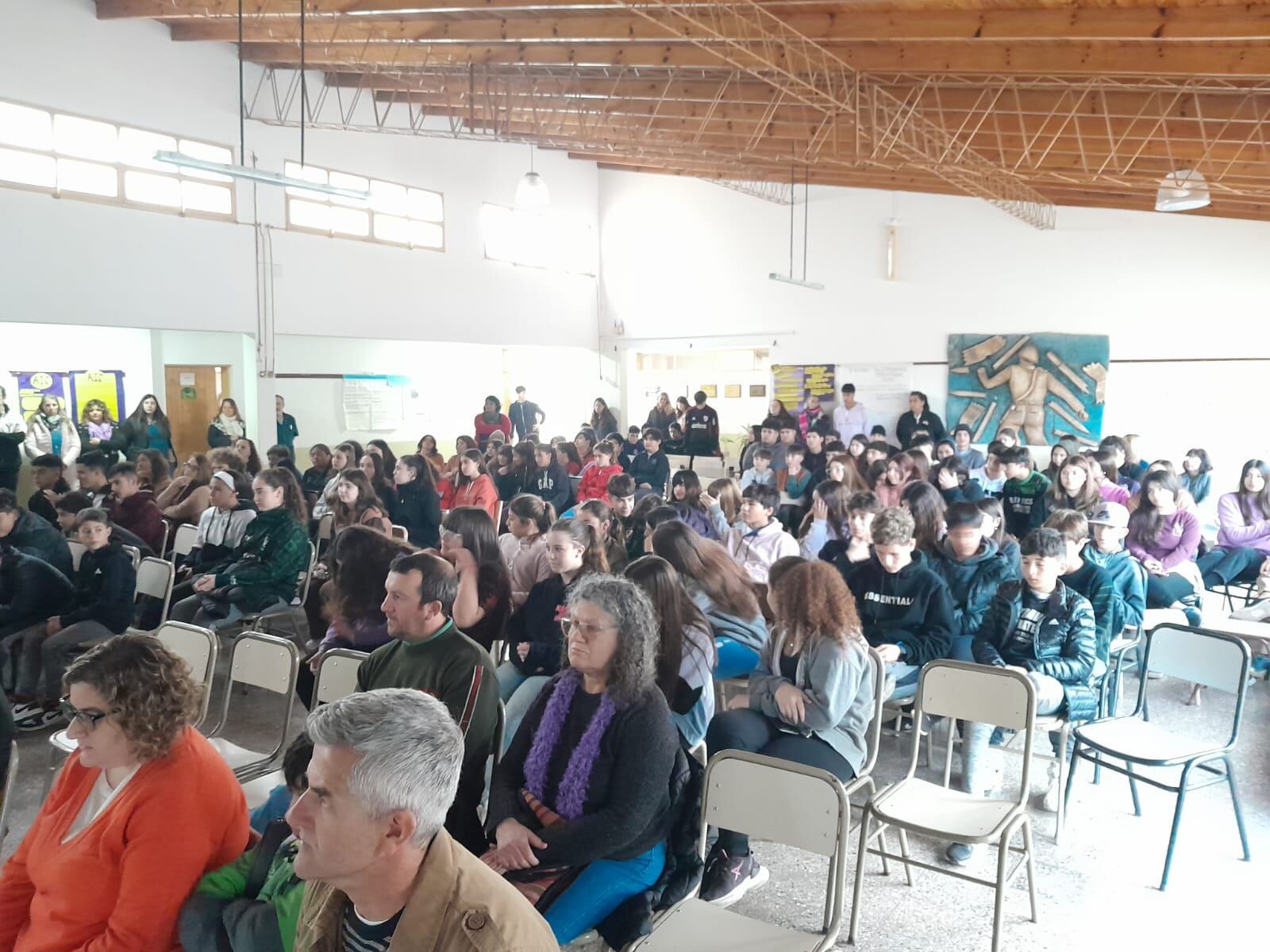 Gestión Ambiental expuso sobre “Residuos y Medio Ambiente” en la Escuela Secundaria Nº 1 de De la Garma