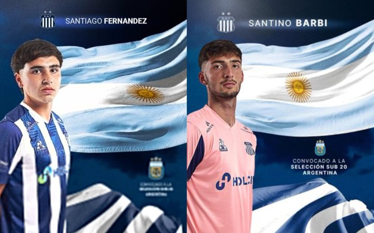 Con dos futbolistas de Talleres, la lista del seleccionado Sub-20 que confirmó Diego Placente