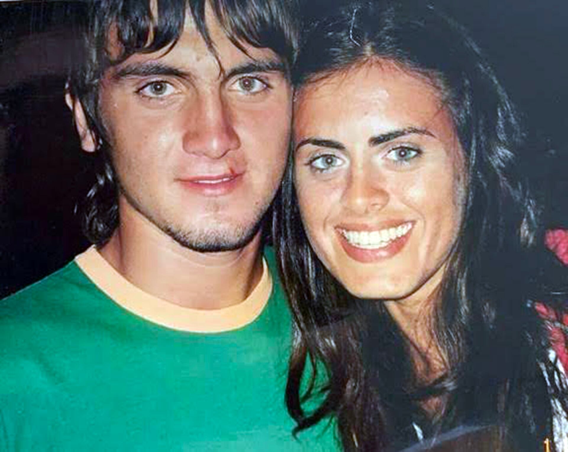 Silvina Luna y su hermano