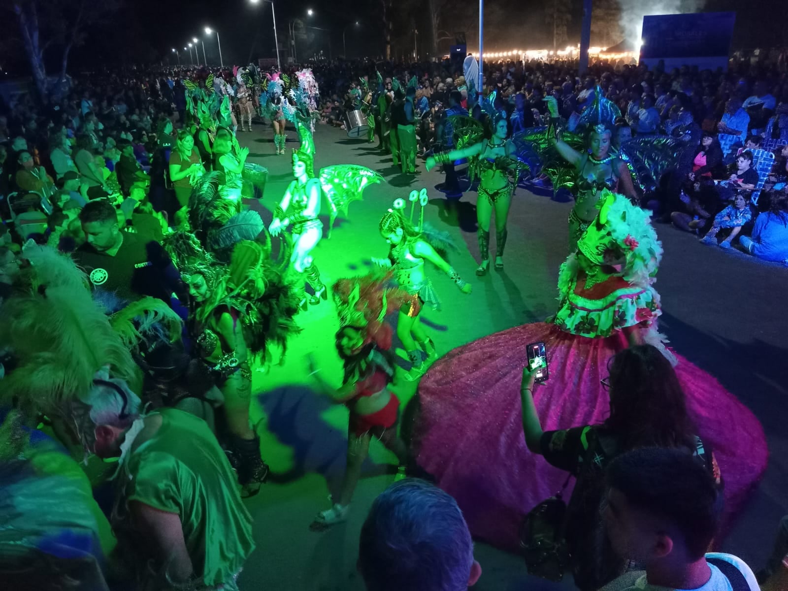 Éxito total el Carnaval en Puerto Rosales