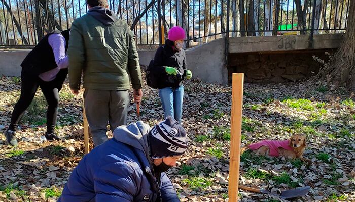 Jornada de restauración y forestación en Parque Estancia la Quinta