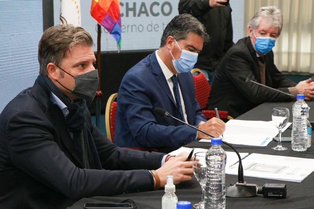 Scatolini remarcó que su visita al Chaco responde a “poner en valor la decisión política del presidente Alberto Fernández de construir una Argentina federal”.