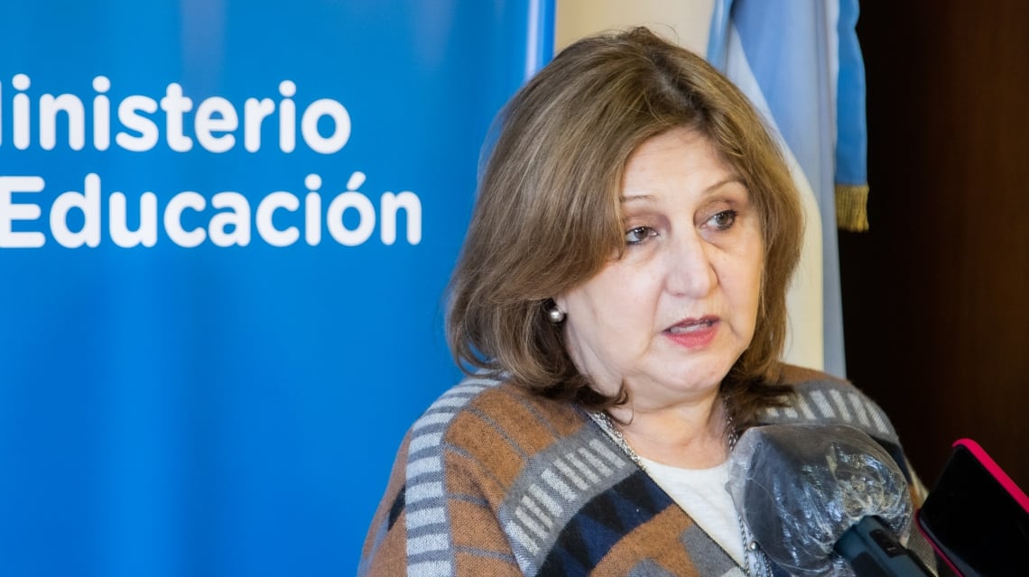 Adriana Cantero, ministra de Educación de Santa Fe.