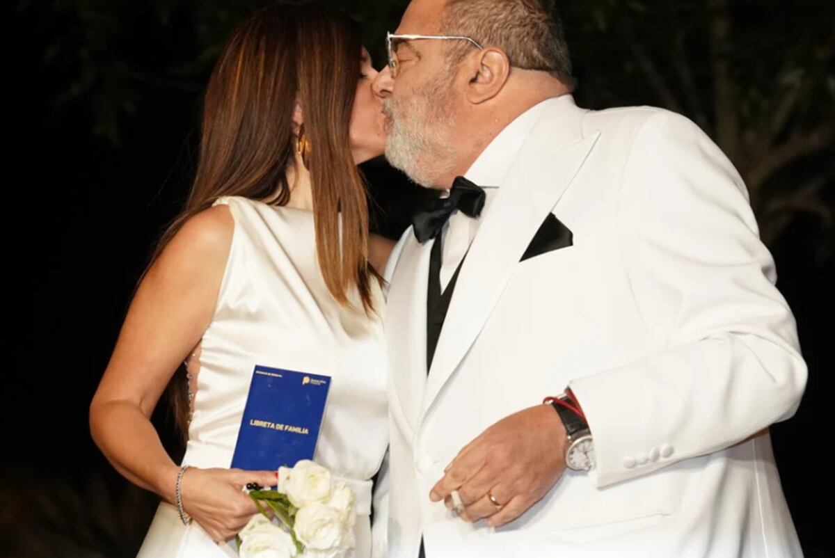 Recién casados: Qué dijeron Jorge Lanata y Elba Marcovecchio tras dar el sí