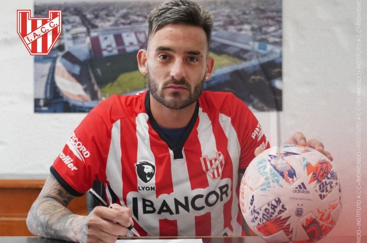 Instituto y su nueva ilusión de gol con Joaquín Molina
