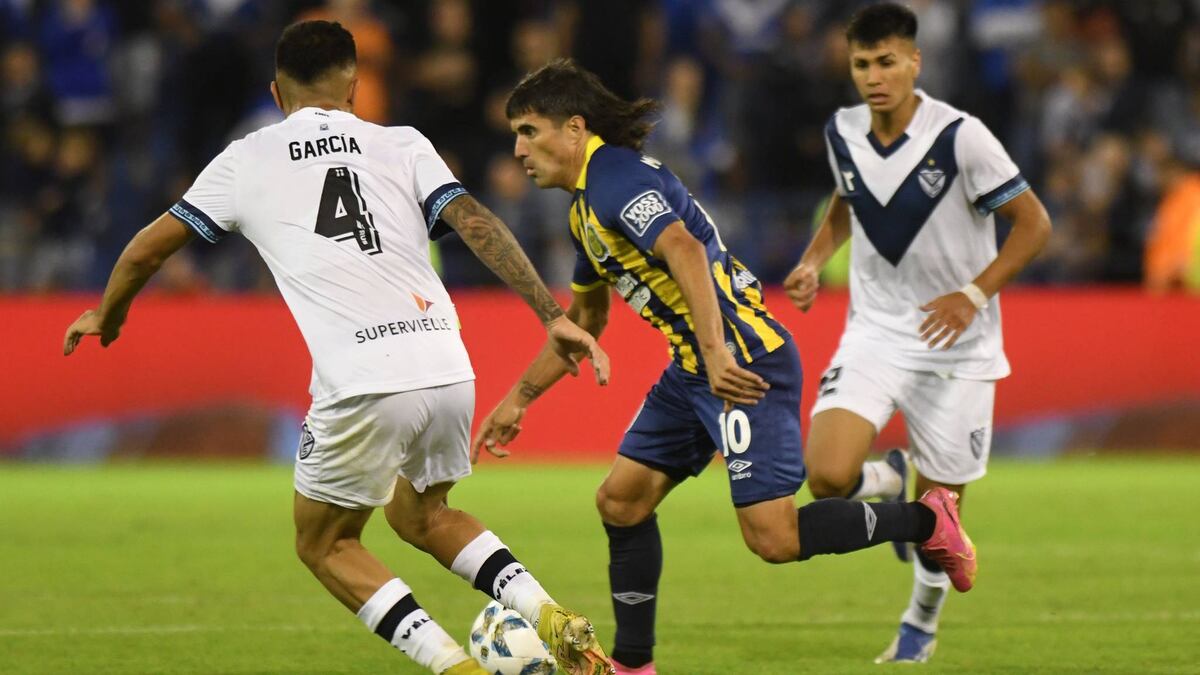Rosario Central cayó ante Vélez por un golazo de Abiel Osorio en el final del partido