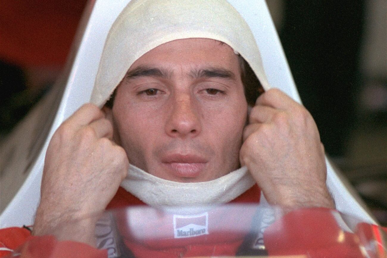 Ayrton Senna, una leyenda del automovilismo. Este 1 de mayo de 2024 se cumplen 30 años de su muerte. (AP / archivo)